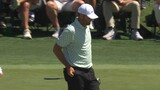 Scheffler drains eagle putt on second hole to start off hot at Masters