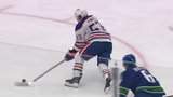Howard pounces on turnover to get Oilers on board early vs. Canucks