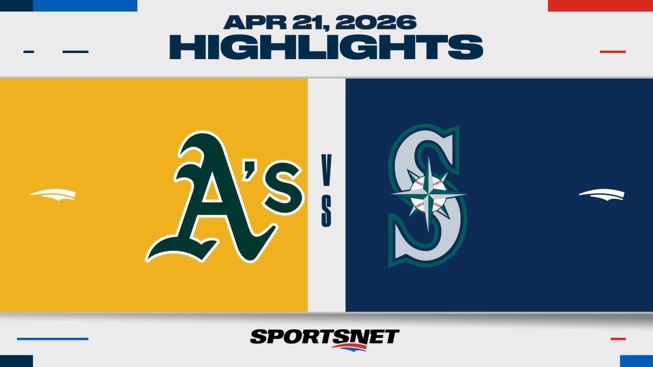 MLB Highlights: Athletics 5, Mariners 2