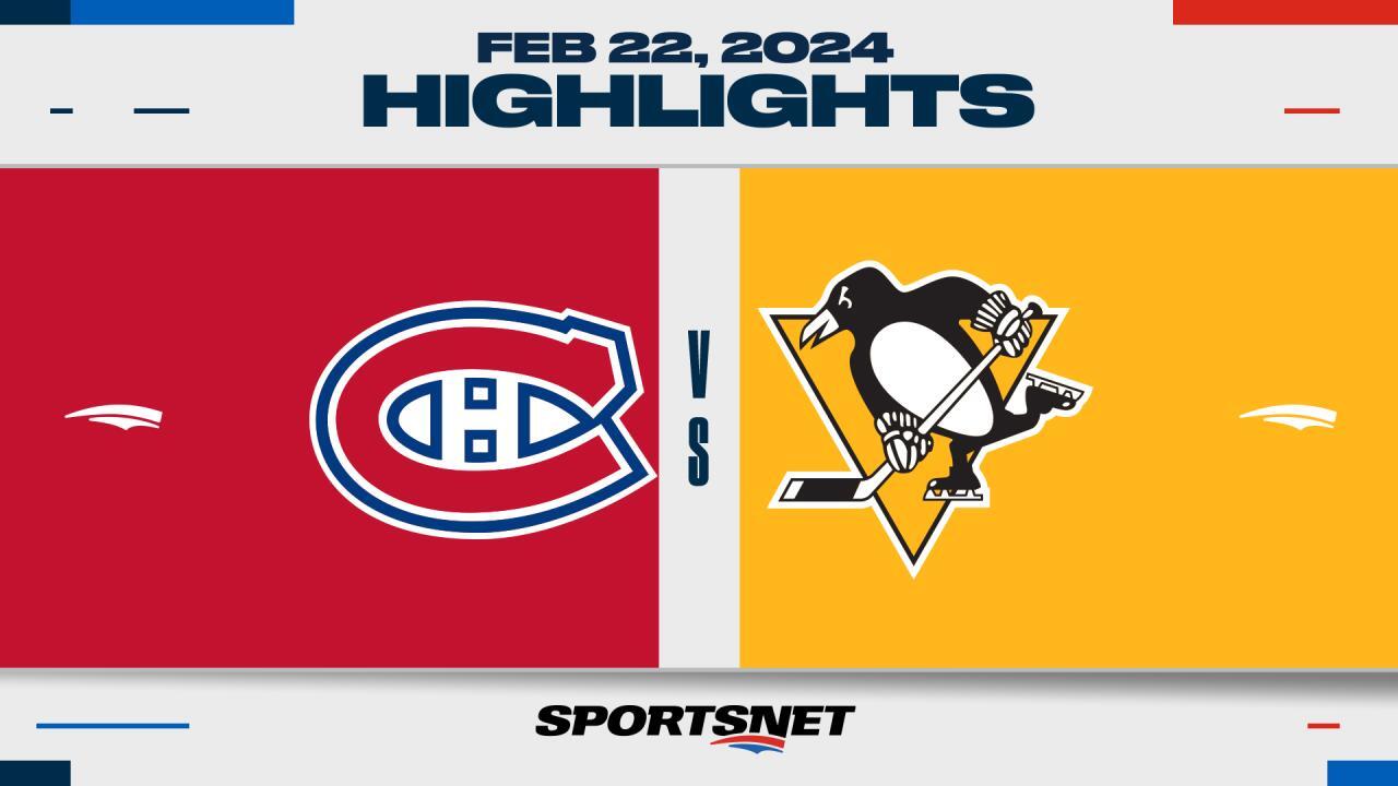 NHL Highlights: Penguins 4, Canadiens 1