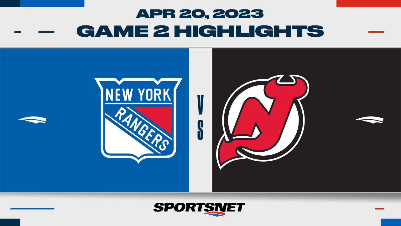 New Jersey Devils vs. New York Rangers: First Round, Gm 4