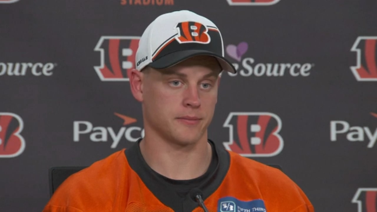 Bengals QB Joe Burrow says he's on track to play in Sunday's opener against  Cleveland, National