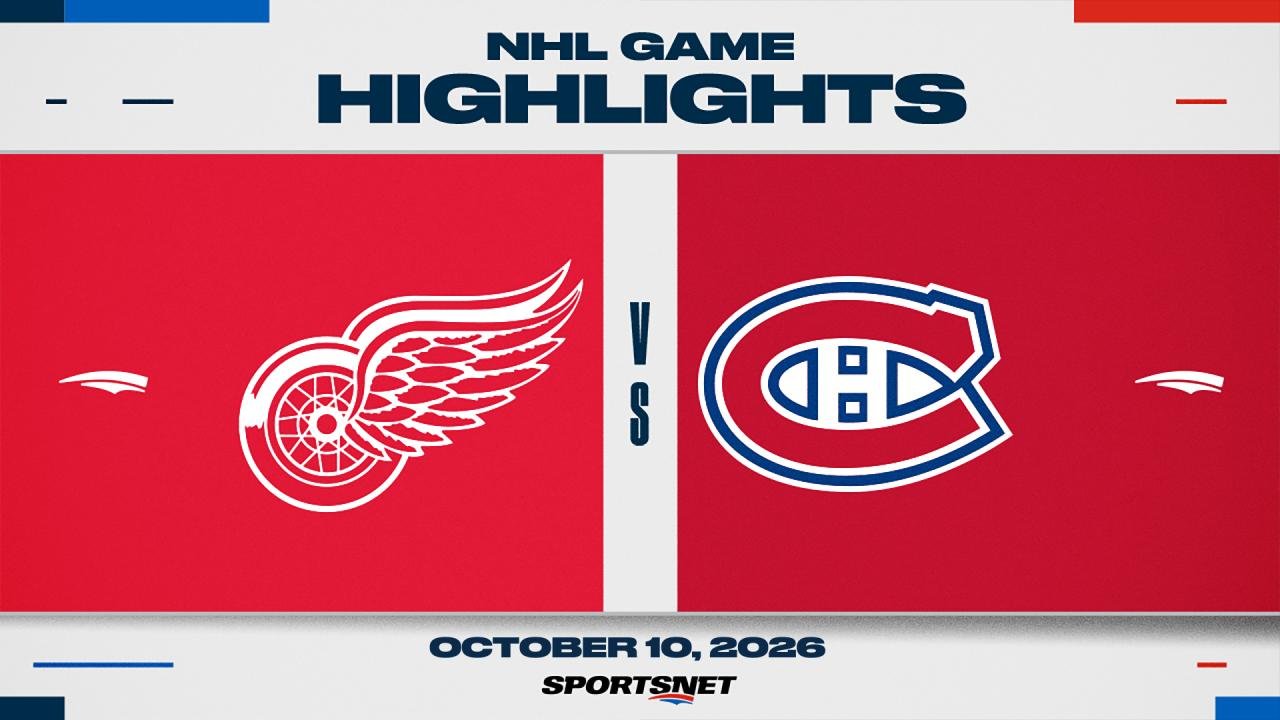 NHL Highlights: Canadiens 1, Red Wings 0 (SO)