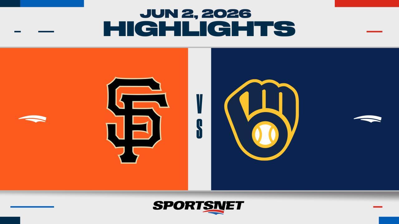 MLB Highlights: Brewers 8, Giants 3
