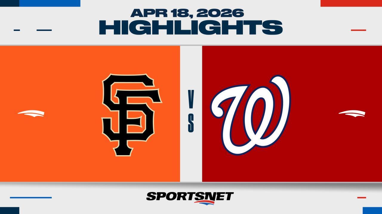 MLB Highlights: Giants 7, Nationals 6 (12)