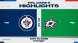 NHL Game 6 Highlights: Stars 2, Jets 1 (OT)