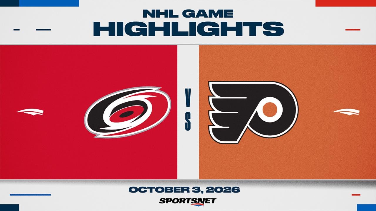 NHL Highlights: Hurricanes 3, Flyers 2 (OT)