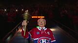 Canadiens legend Yvan Cournoyer fires up electric crowd before Game 3