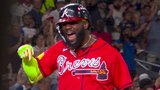 Braves’ Harris II ignites crowd with three-run homer