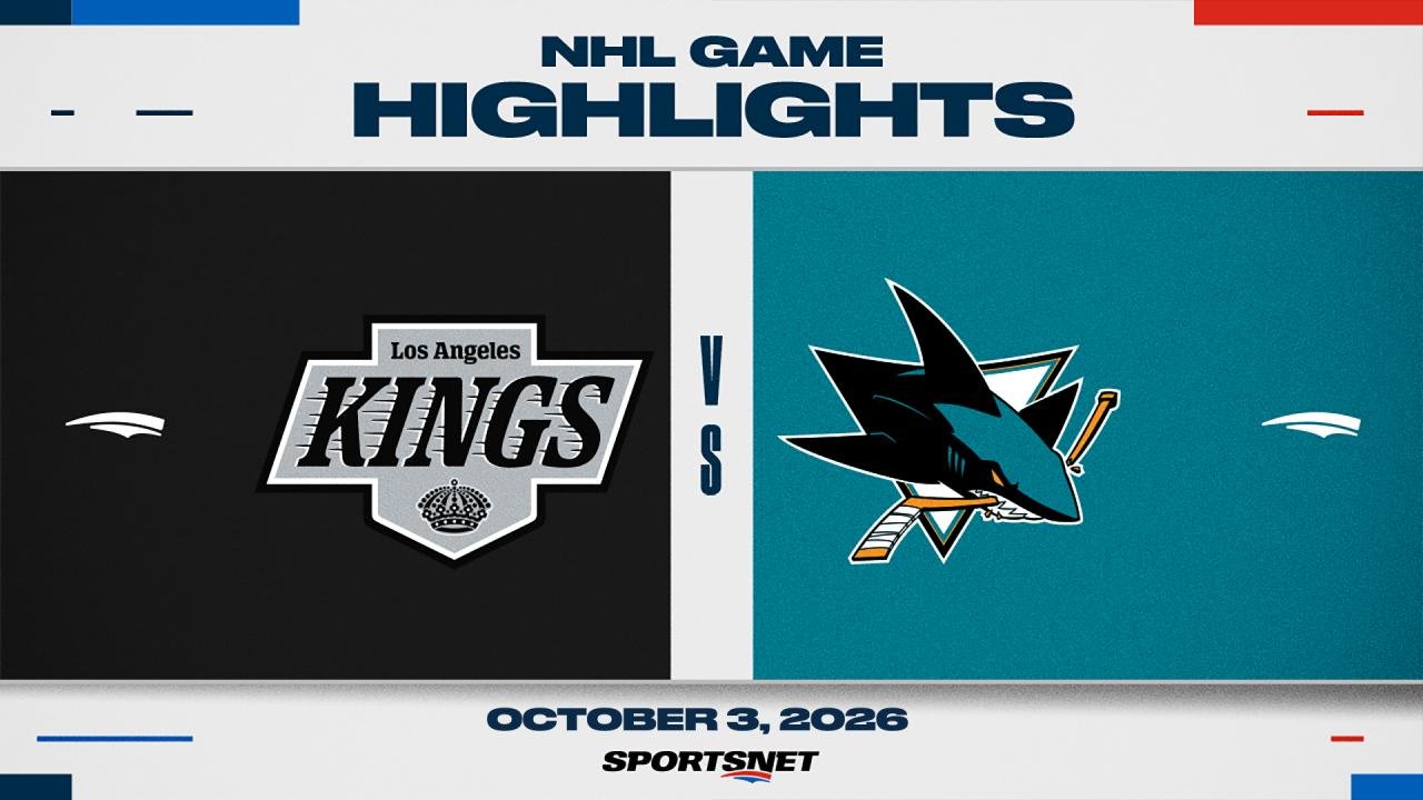 NHL Highlights: Sharks 5, Kings 4 (OT)