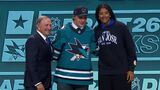 Sharks select Ivar Stenberg with second-overall pick in 2026 NHL Draft
