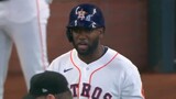 Astros’ Alvarez robbed of potential homer after ball hits roof