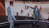 Why linesman waved off icing before Golden Knights’ winning goal in Game 1