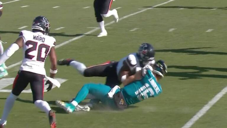 Texans’ Al-Shaair suspended three games for hit on Jaguars’ Lawrence