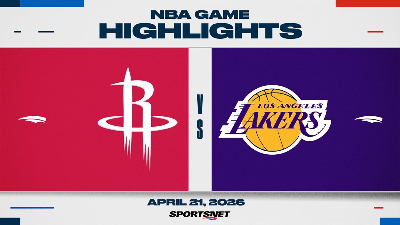 NBA Game 2 Highlights: Lakers 101, Rockets 94