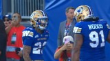 Blue Bombers’ Vaval takes opening kickoff for 98-yard touchdown