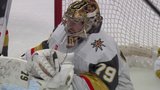 Golden Knights’ Hart robs Kadri with glove save at end of first period
