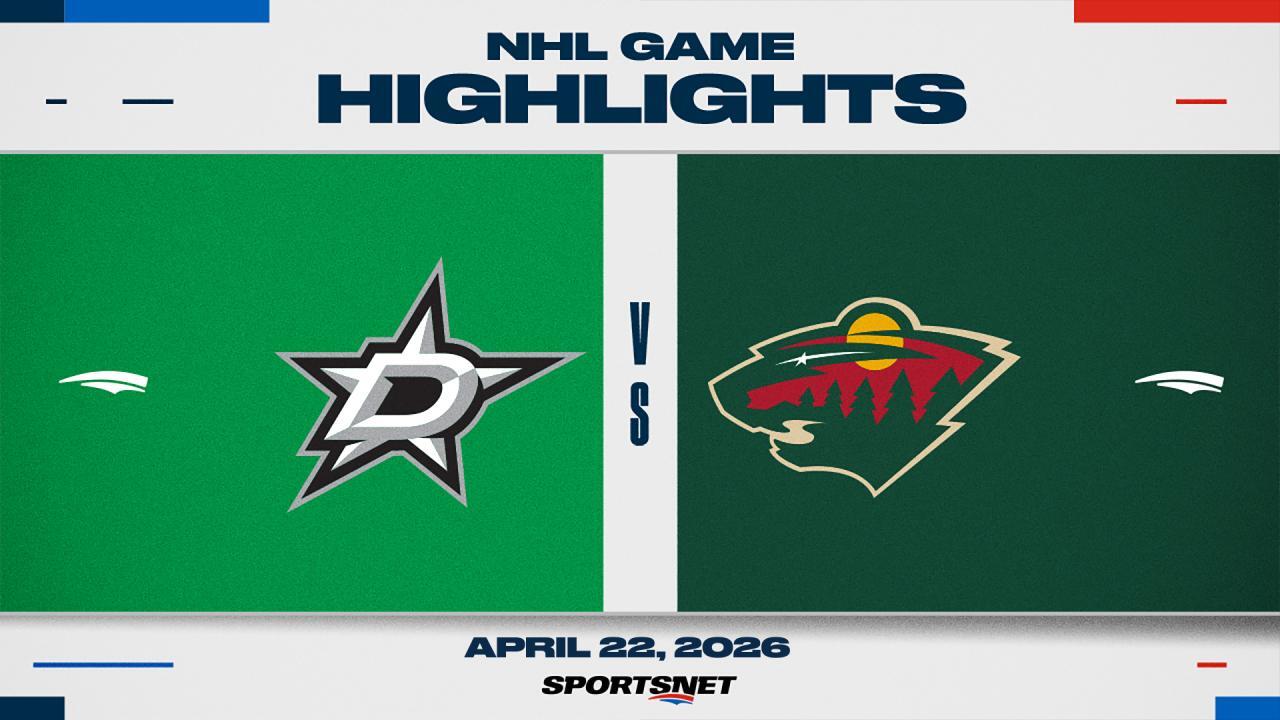 NHL Game 3 Highlights: Stars 4, Wild 3 (2OT)