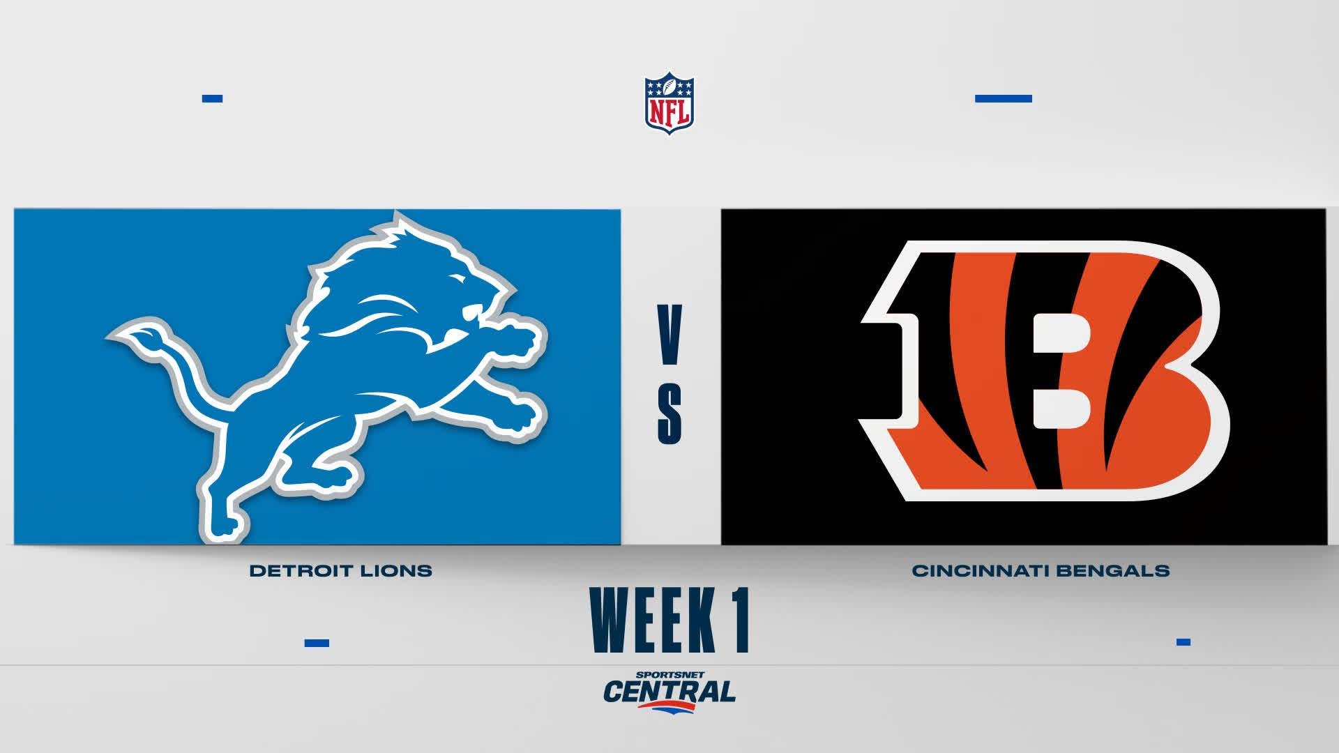 NFL Pre-Season Highlights: Bengals 16, Lions 14