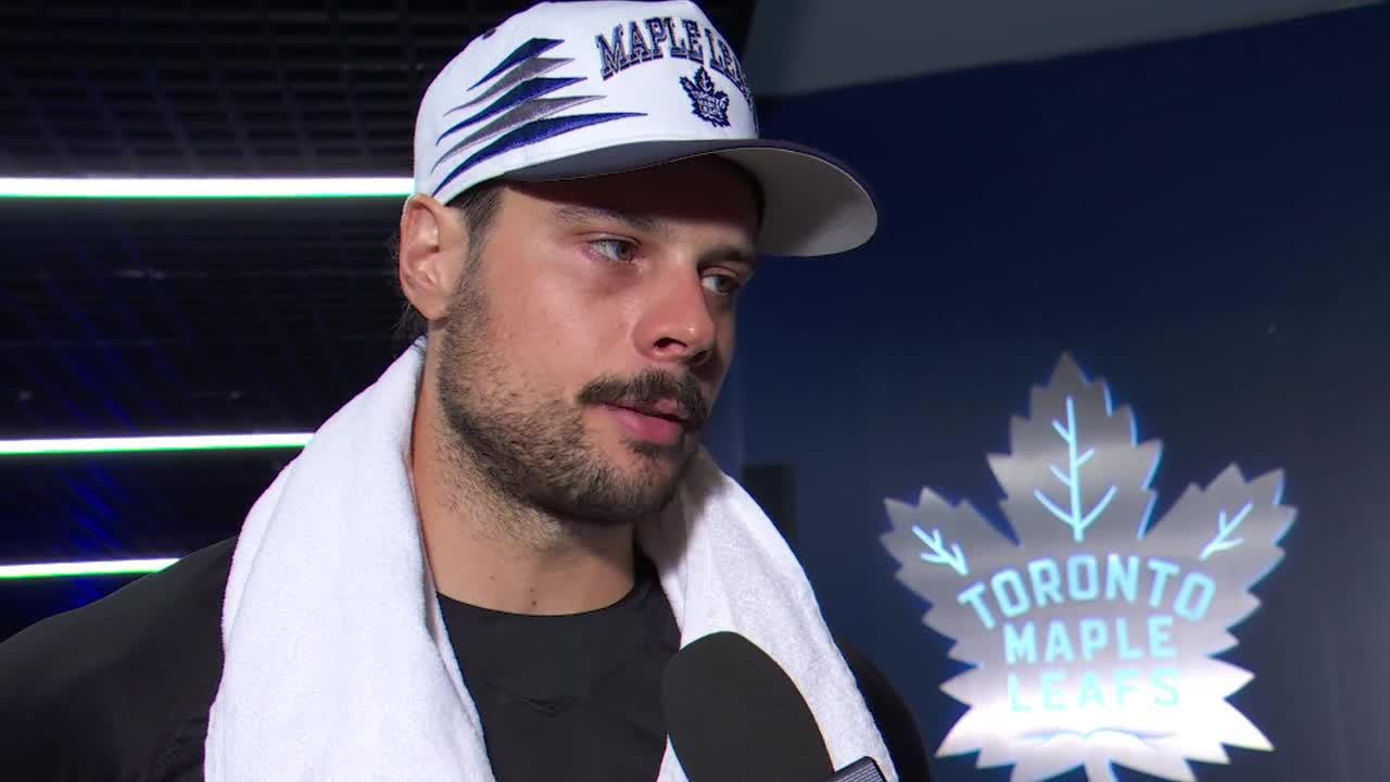 Maple Leafs’ Matthews impressed by McKenna’s poise: ‘Fun to watch’