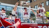Victoire kick off Walter Cup celebration with parade in Montreal