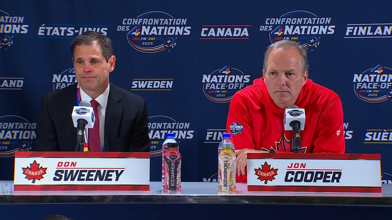 Watch Live: Canada GM Don Sweeney, coach Jon Cooper speak ahead of 4  Nations Face-Off - Sportsnet.ca