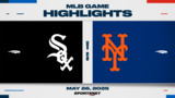 MLB Highlights: Mets 2, White Sox 1
