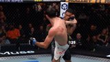 Tanzilovi floors Wellmaker with nasty head kick at UFC Fight Night