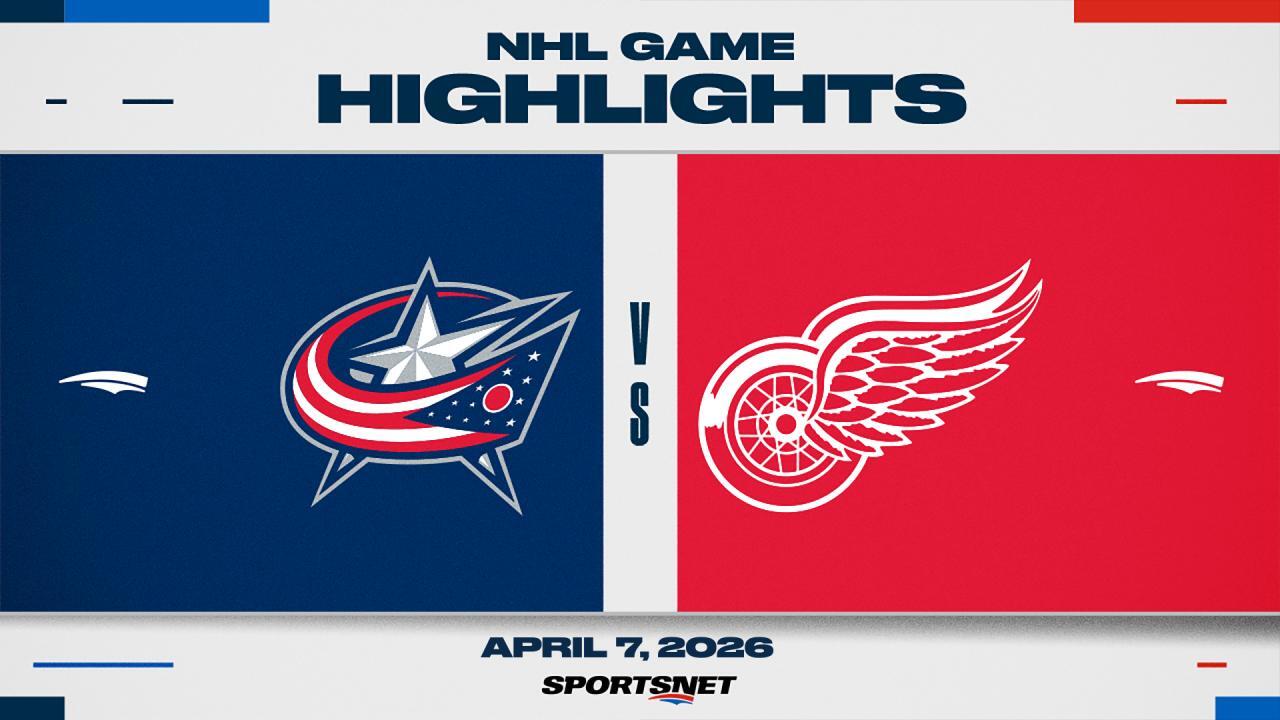 NHL Highlights: Blue Jackets 4, Red Wings 3 (SO)