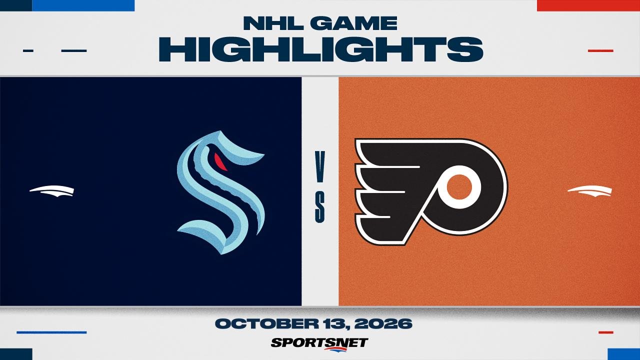 NHL Highlights: Kraken 3, Flyers 2 (SO)
