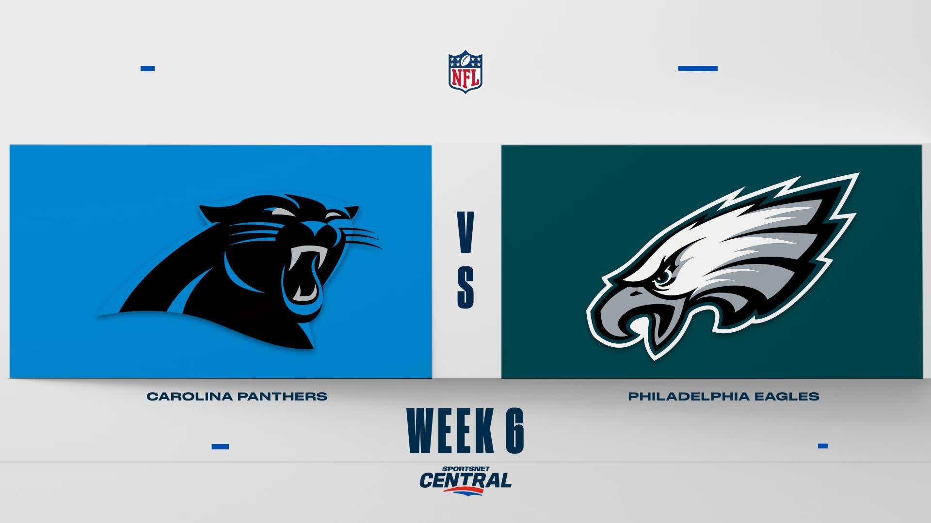 NFL Highlights: Panthers 25, Eagles 14