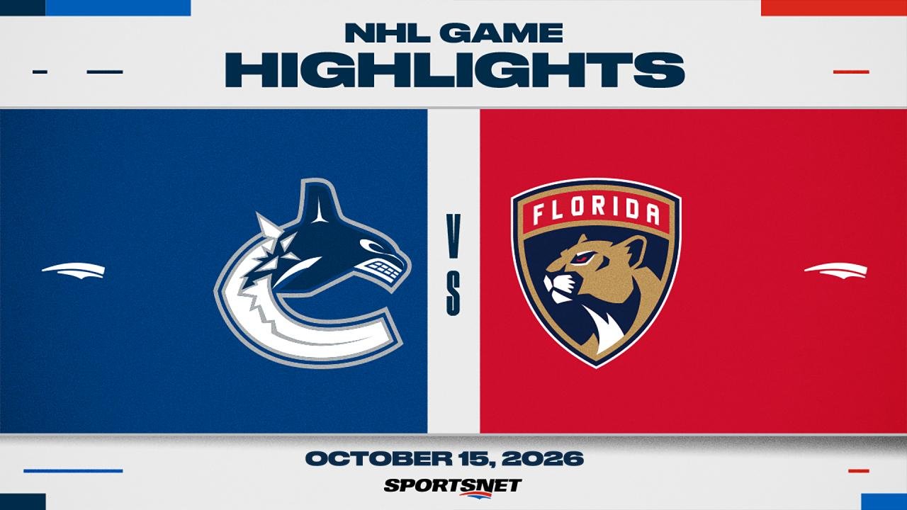 NHL Highlights: Panthers 3, Canucks 2 (OT)