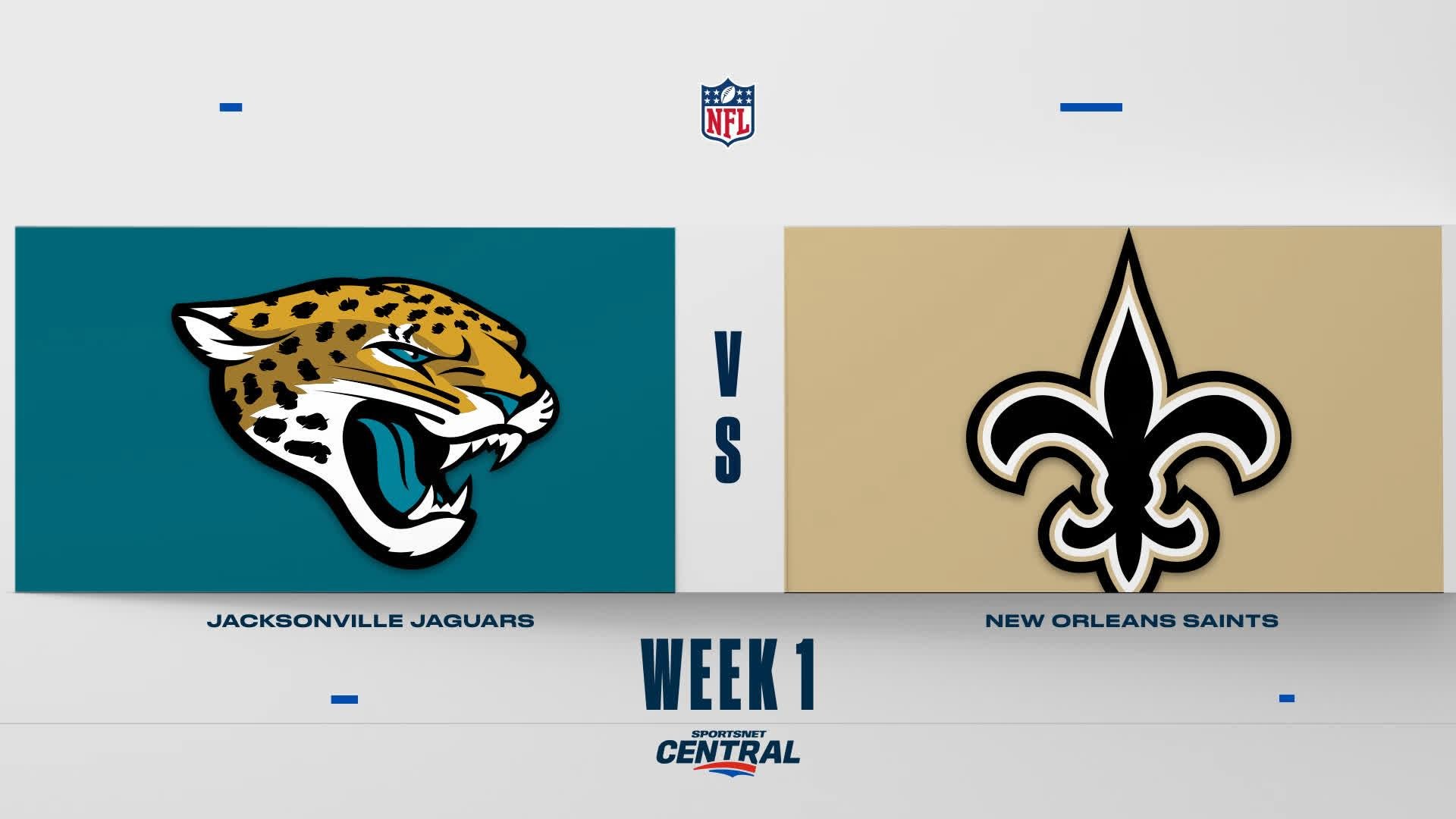 NFL Pre-Season Highlights: Jaguars 24, Saints 20