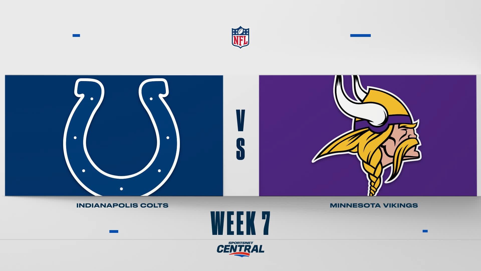 NFL Highlights: Vikings 16, Colts 10