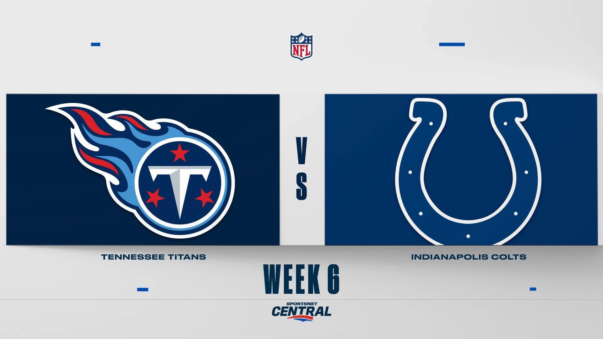 NFL Highlights: Titans 26, Colts 20