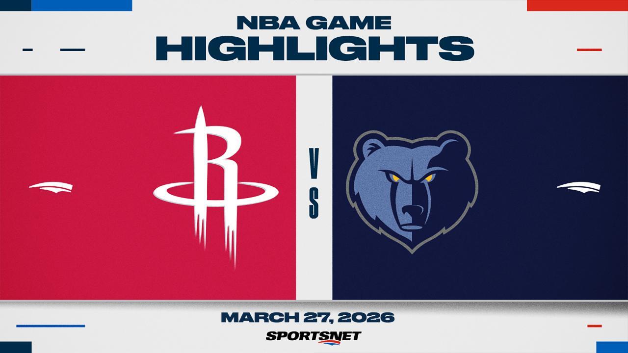 NBA Highlights: Rockets 119, Grizzlies 109