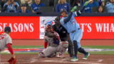 Springer drives in run on first pitch back for the Blue Jays vs. Red Sox