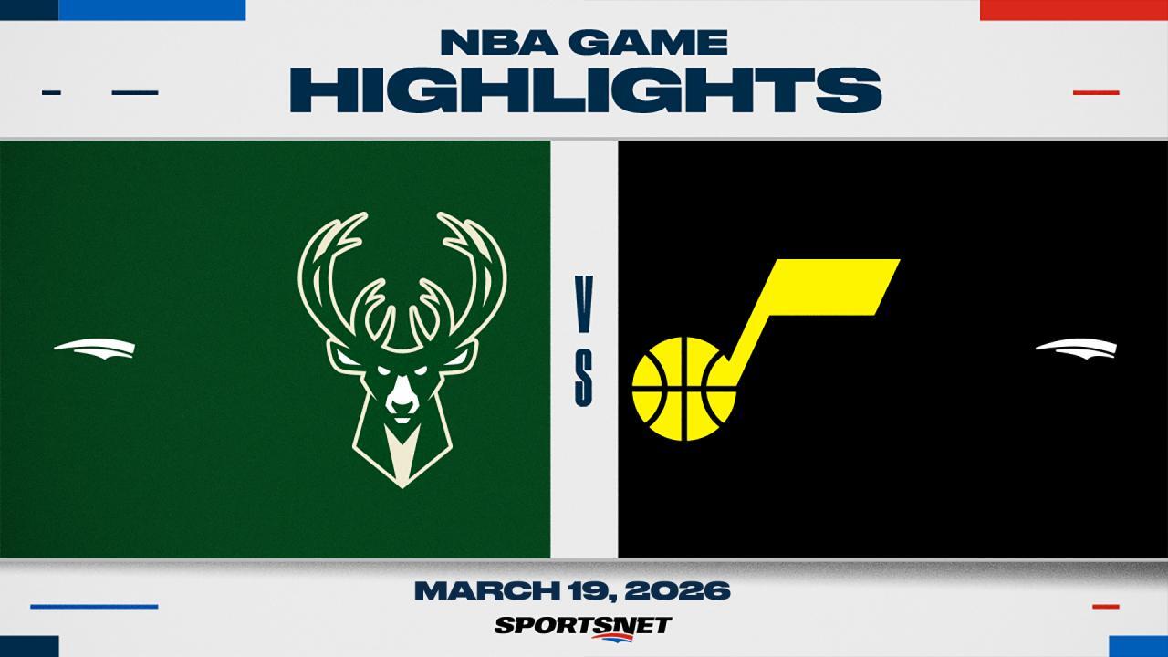 NBA Highlights: Jazz 128, Bucks 96