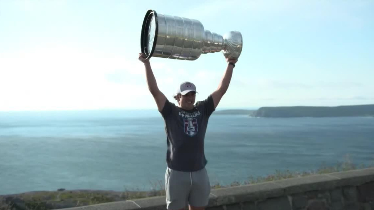 ‘It was insane’: Avalanche’s Newhook during the Stanley Cup’s trip to Newfoundland