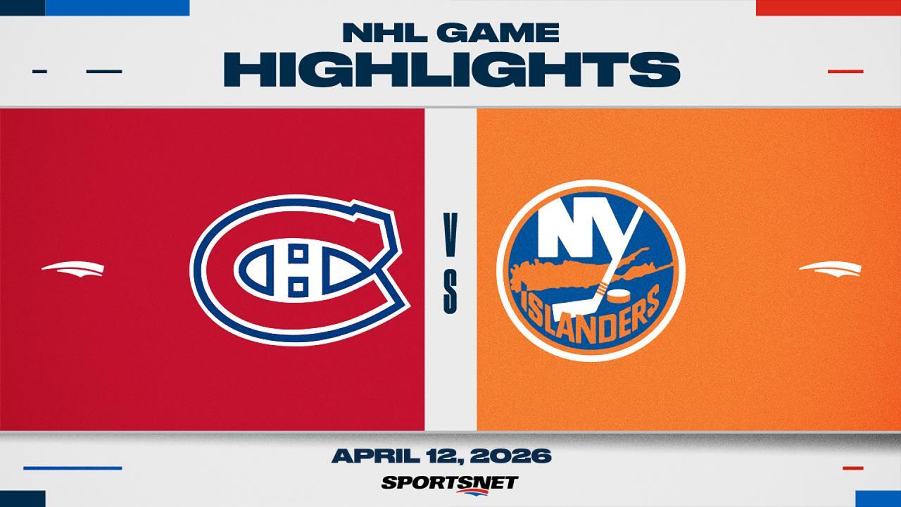 NHL Highlights: Canadiens 4, Islanders 1