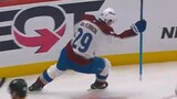 Avalanche’s MacKinnon sprints out for a one-man breakaway goal