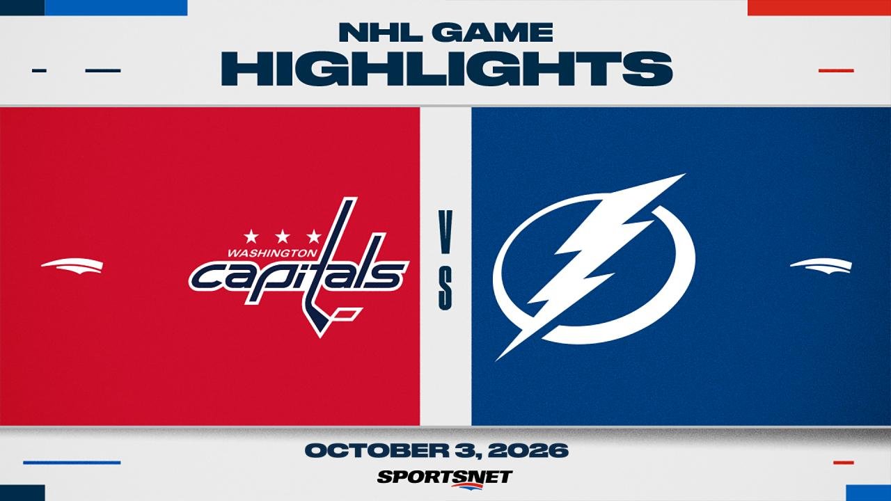 NHL Highlights: Lightning 3, Capitals 1