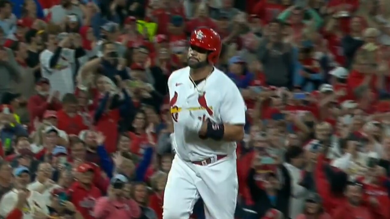 Pujols keeps the count going as he smashes his 701st career homer