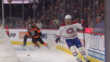 Canadiens’ Hutson collects 50th assist on Newhook goal