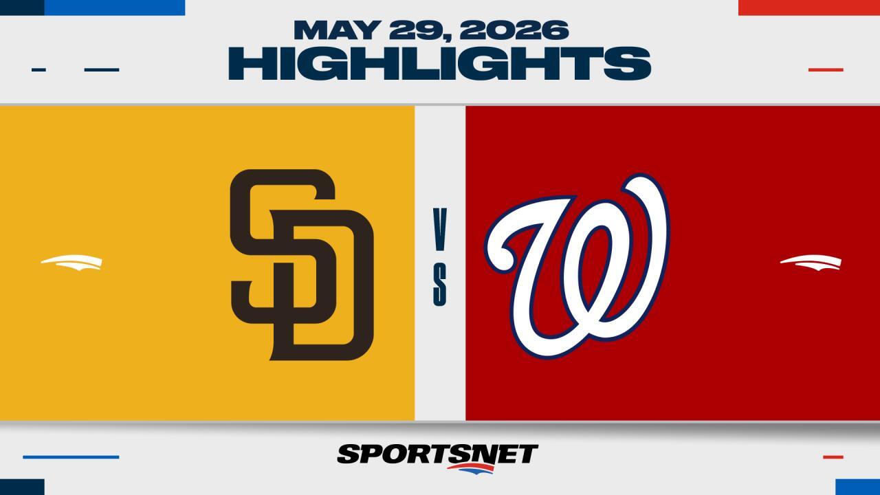 MLB Highlights: Padres 7, Nationals 5