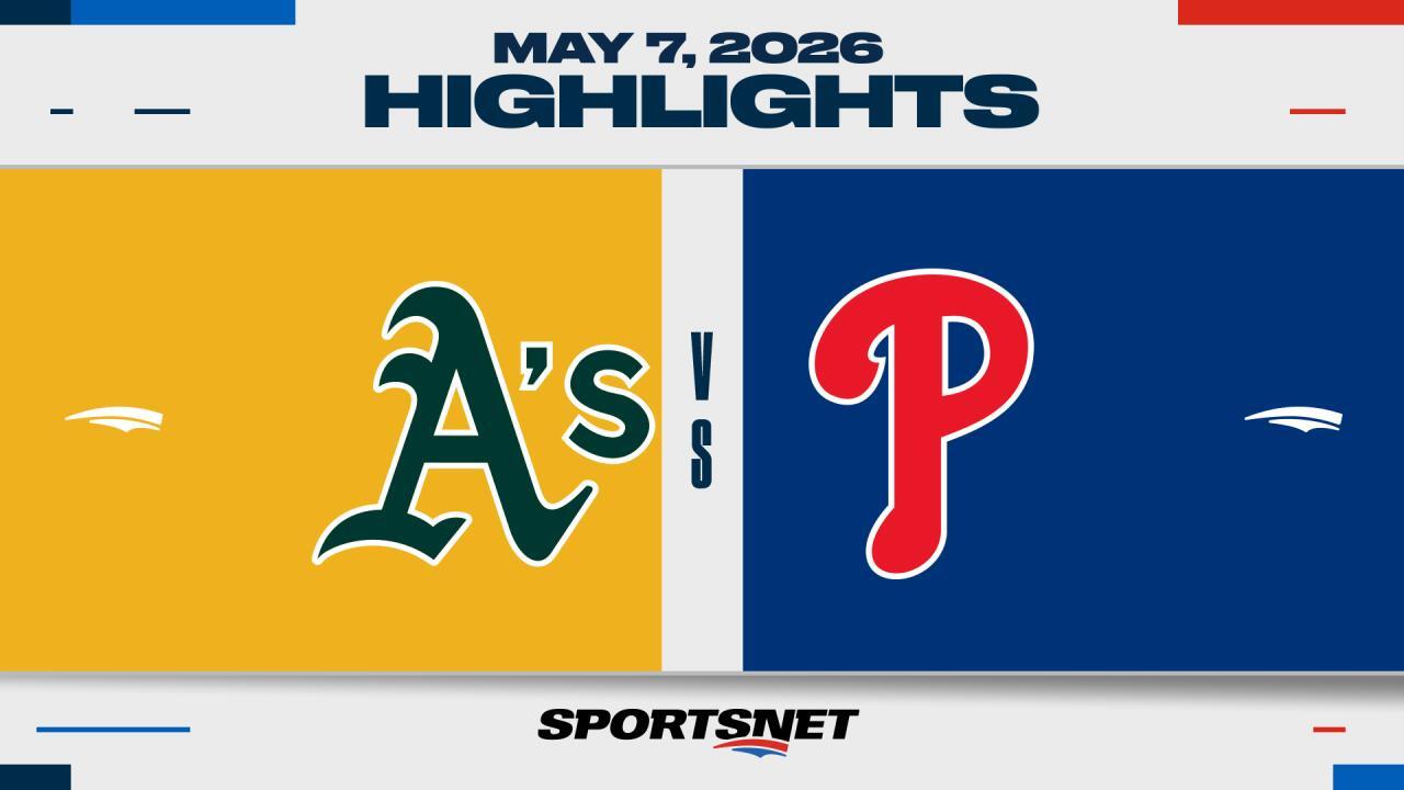 MLB Highlights: Athletics 12, Phillies 1