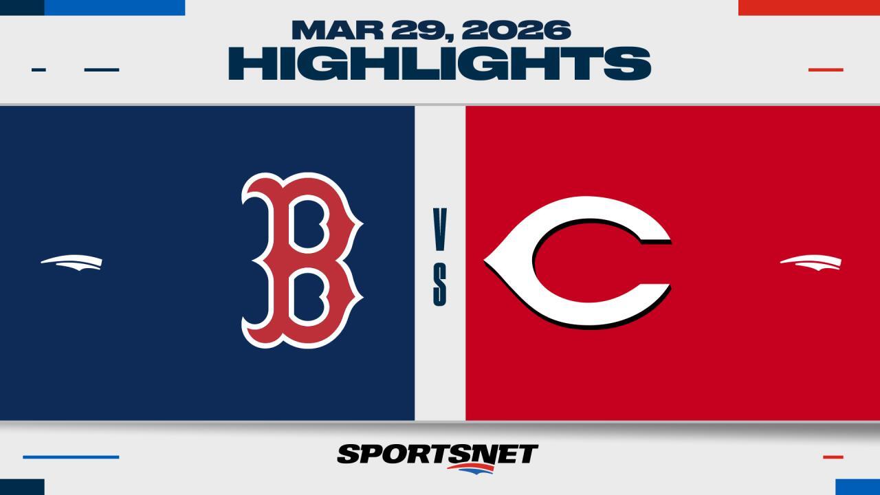 MLB Highlights: Reds 3, Red Sox 2