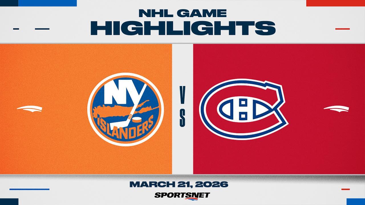 NHL Highlights: Canadiens 7, Islanders 3
