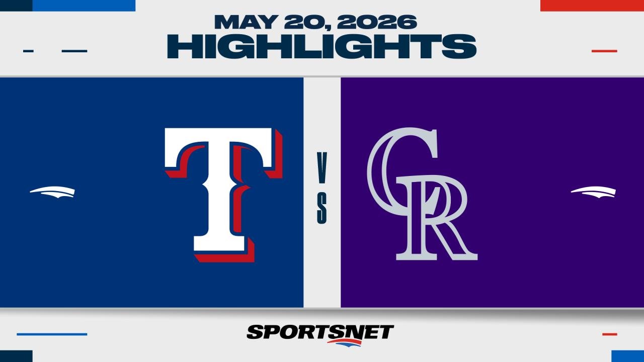 MLB Highlights: Rangers 5, Rockies 4