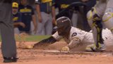 Padres take advantage of wild error-filled sequence vs. Brewers